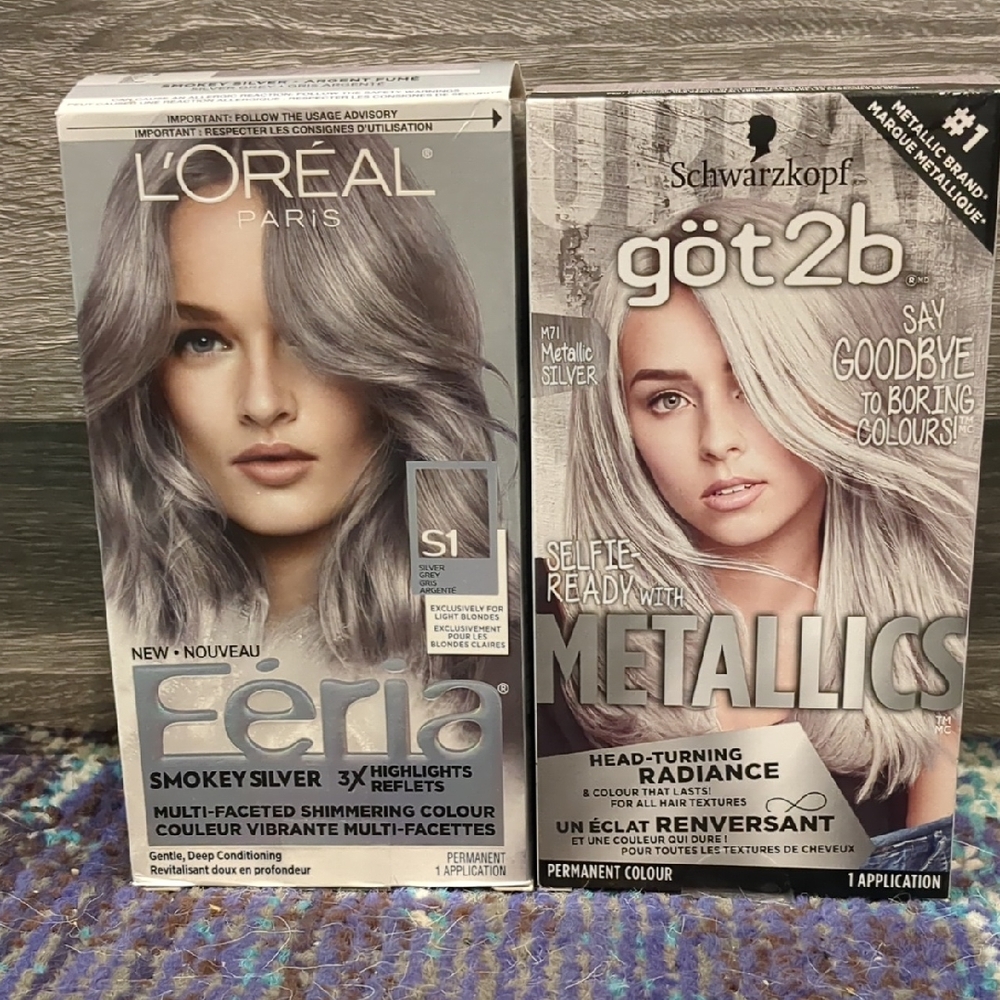 L'Oréal Paris Feria Smokey Silver Permanent Hair Color - Smokey Silver
